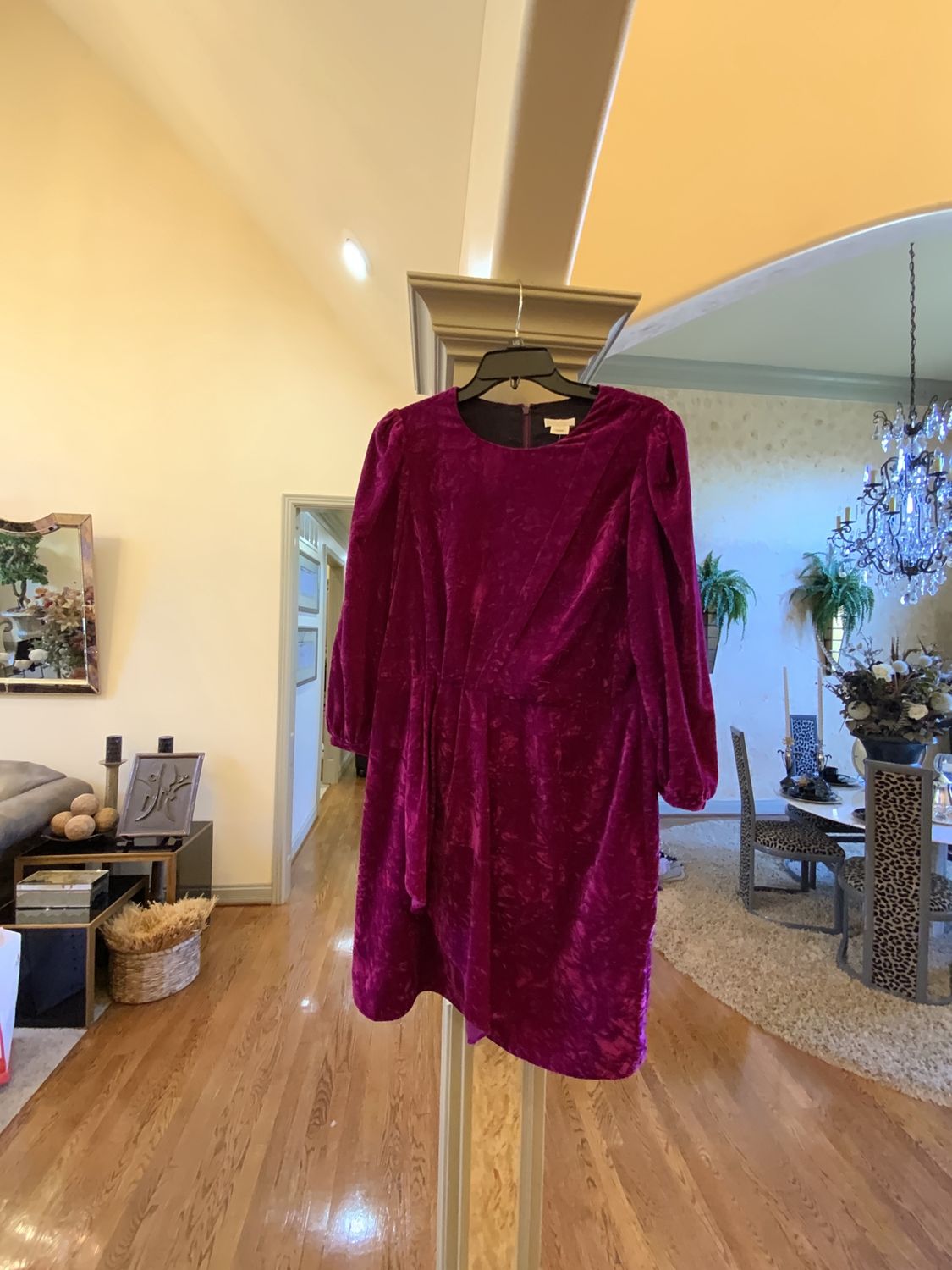 Woman Raspberry Dress Size 12