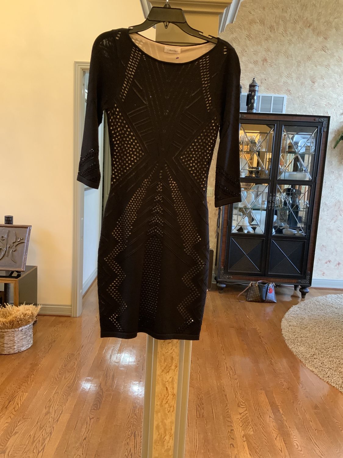 Woman Lace Black Dress Size Small