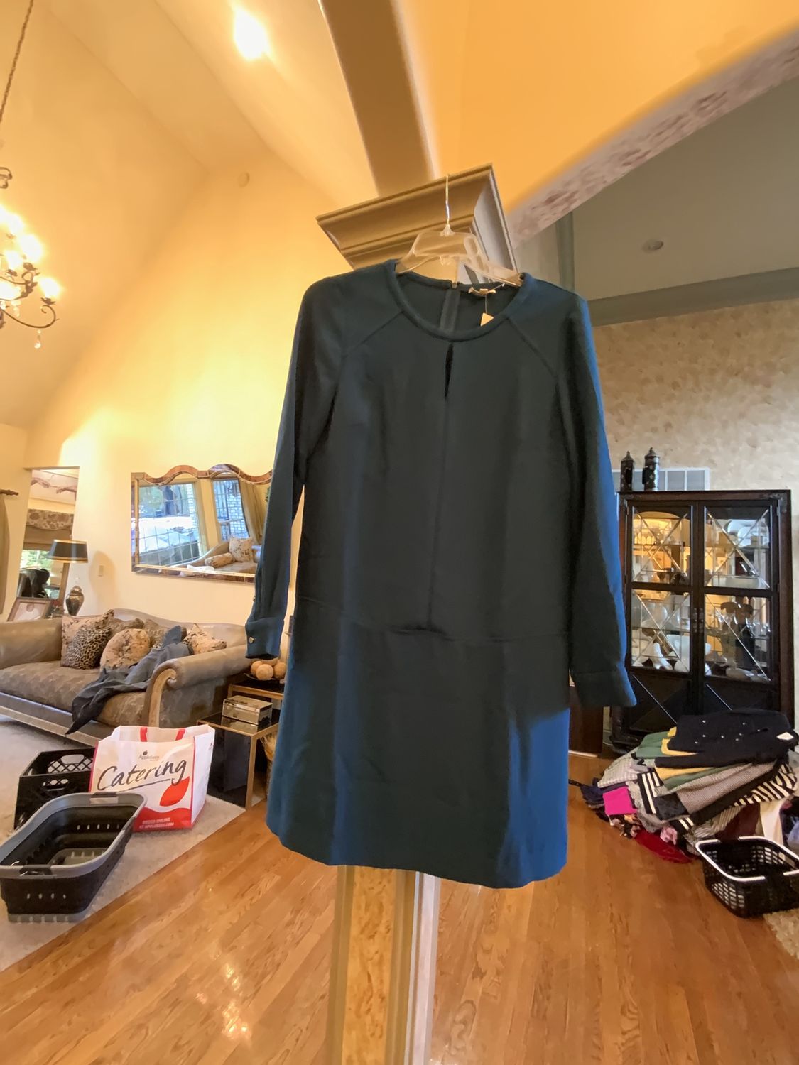 Woman Hunter Green Dress Size 12