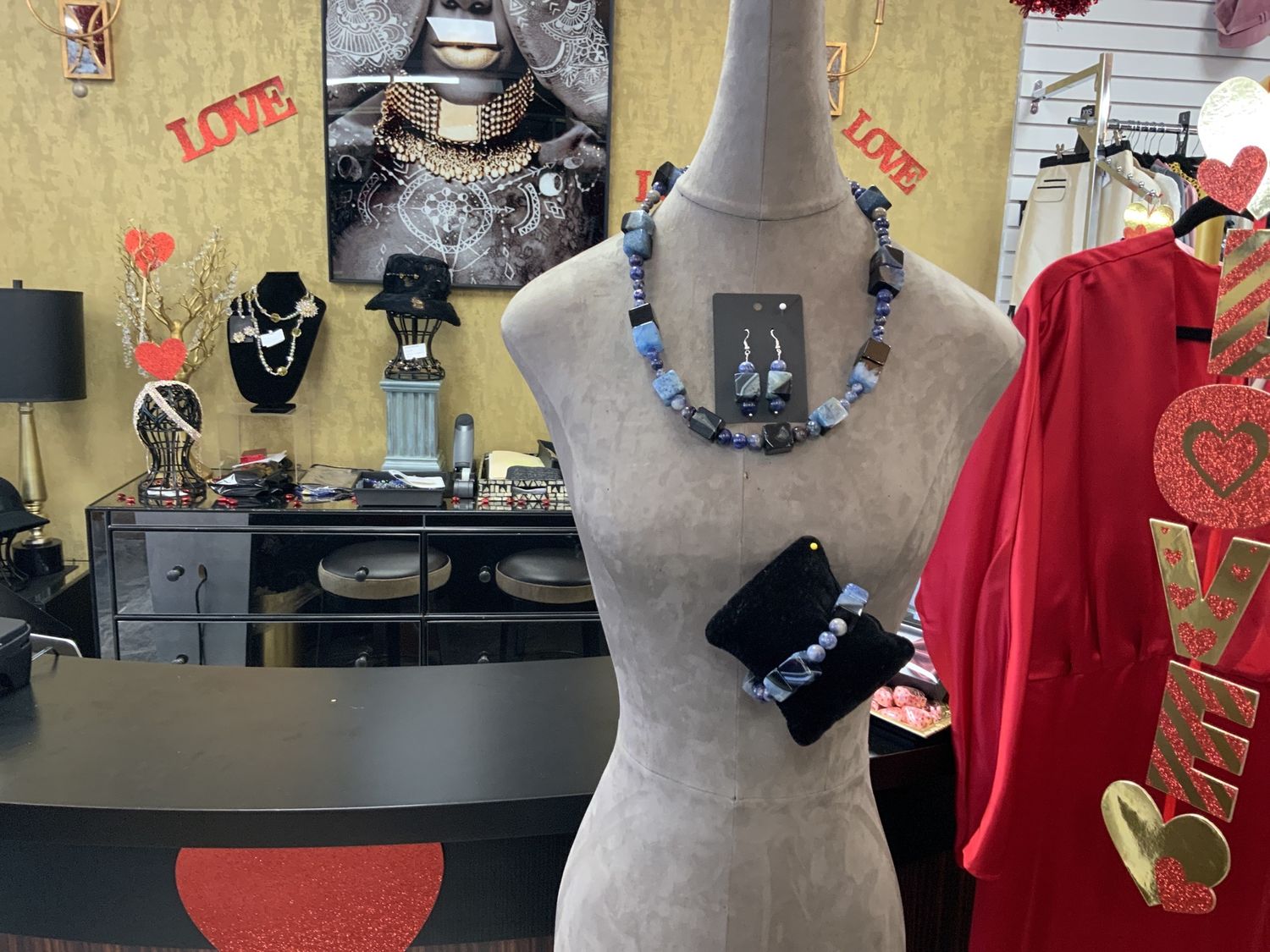 Royal Heirloom 3 Pcs. Custom Set Necklace, Earrings, and Bracelet