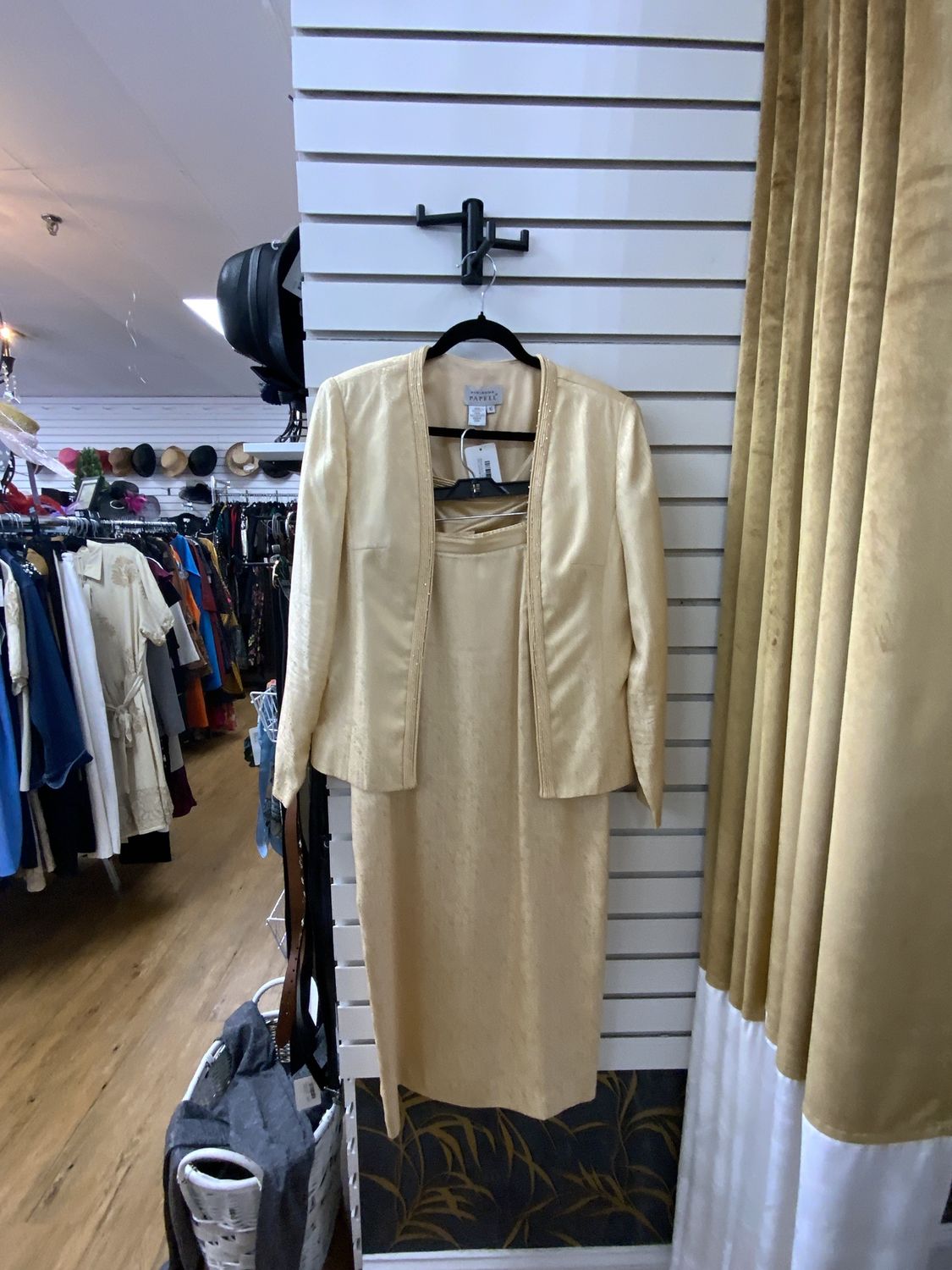 Woman 3PCS Jacket, Skirt, and Shell Grab $50.00