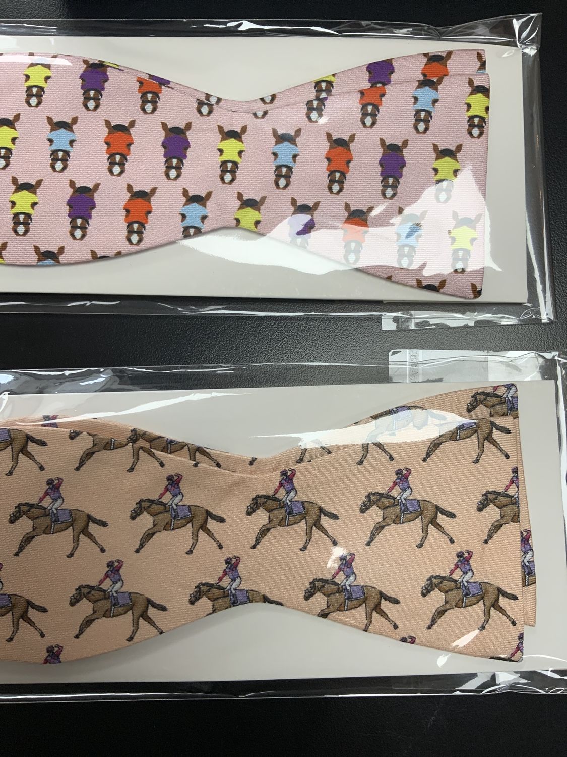 Men Bow Tie Horse Untied Silk