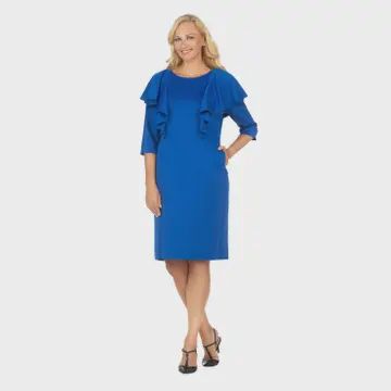 Woman Formal Dress Royal Blue Size 18