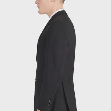 Men 4 pcs Black Suits