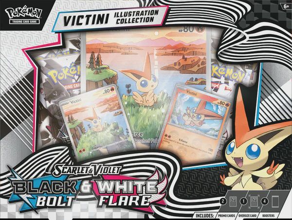 Pokemon SV10.5 Unova Victini Illustration Collection Box
