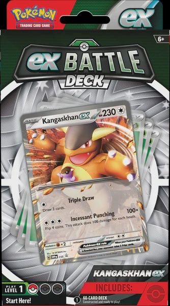 Pokemon Kangaskhan EX/Greninja EX Battle Deck