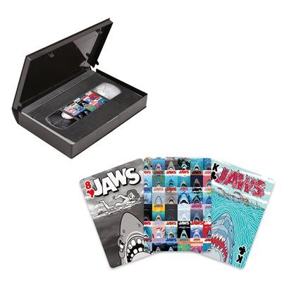 Jaws Posters VHS box Playing Cards