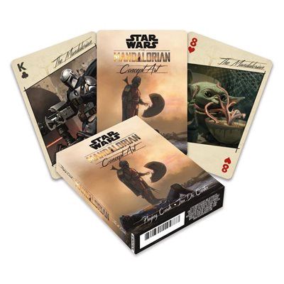 Star Wars Mandalorian Art Playing Cards
