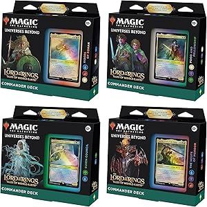 Magic: The Gathering The Lord of The Rings: Tales of Middle-Earth Commander Deck