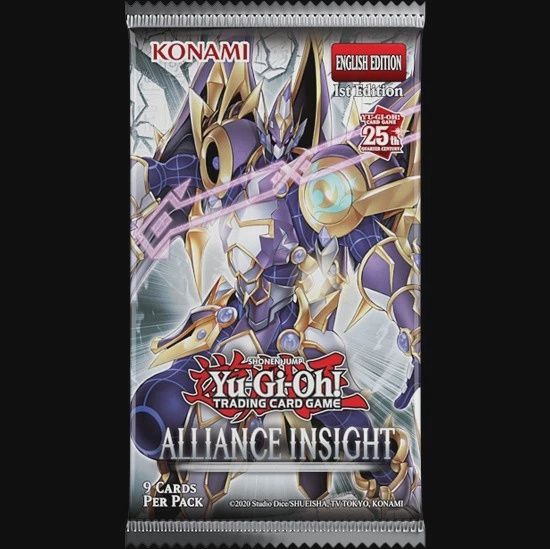 YGO Alliance Insight 1st Edition Booster Pack