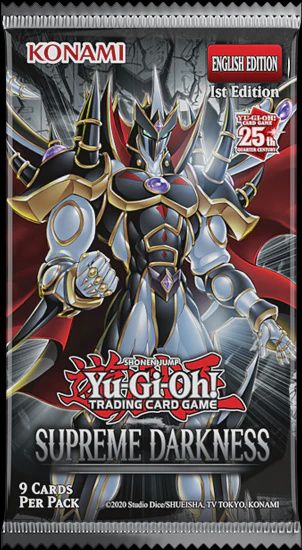 YGO Supreme Darkness 1st Edition Booster Pack