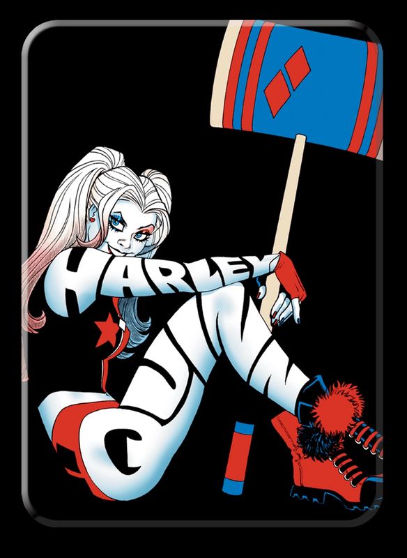 Harley Quinn mallet Metal Sign