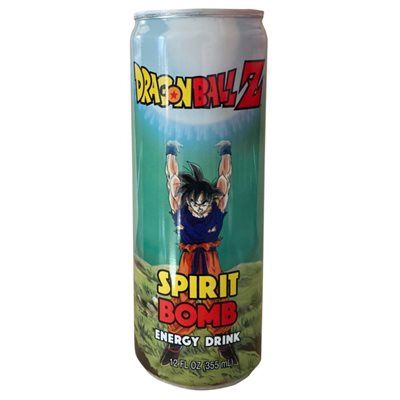 DBZ Goku Spirit Bomb energy drink