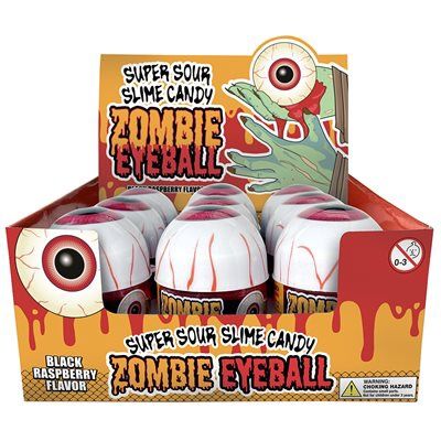 Zombie Eyeballs Sour Slime Candy