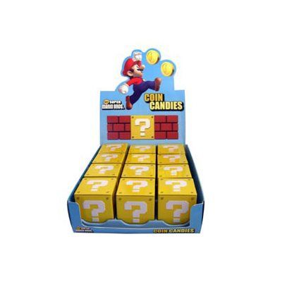 Mario Bros Coin Box Candy Tin