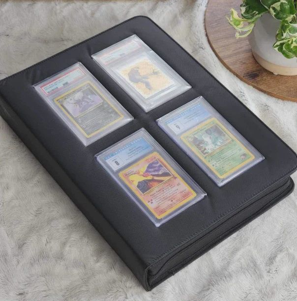 EVORETRO Graded Card Slab Binder (Holds 36 Slabs)