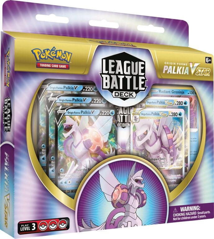Pokémon Origin Forme Palkia VSTAR League Battle Deck