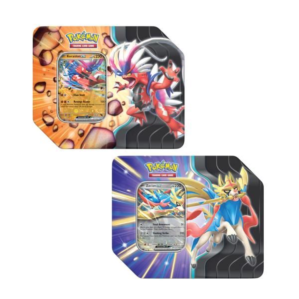 Pokemon Slashing Legends Tin
