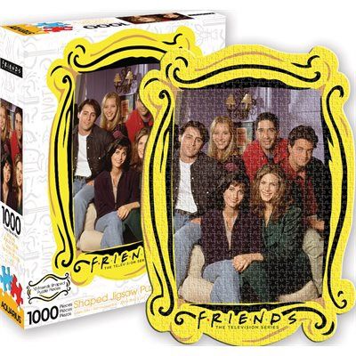 Friends Apartment frame shaped 1000pc Puzzle