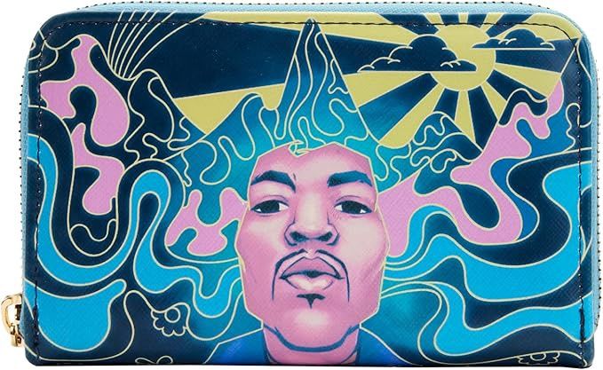 LOUNGEFLY JIMI HENDRIX PSYCHEDELIC WALLET