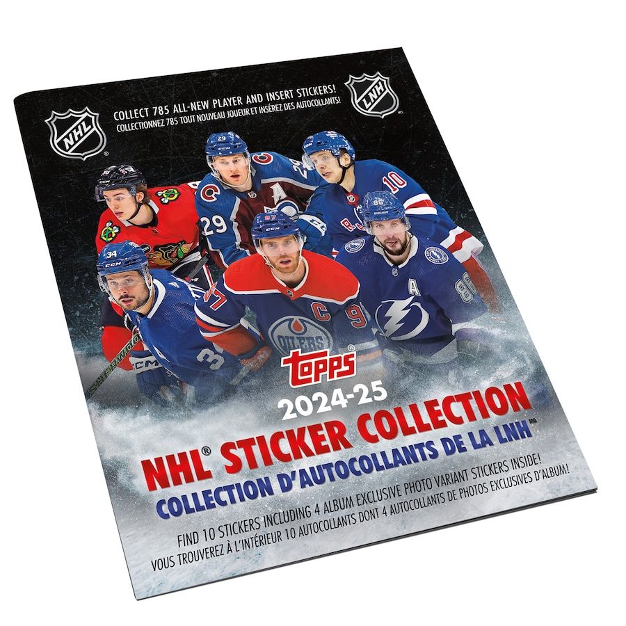 2024/25 Topps NHL Factory Sealed Sticker Album