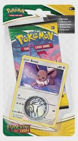 Pokemon SWSH07 Evolving Skies Checklane Blister