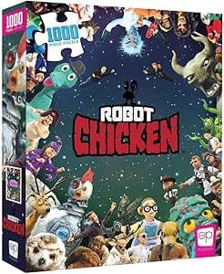 PUZZLE 1000pc ROBOT CHICKEN IT WAS ONLY A DREAM