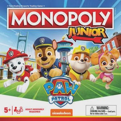 MONOPOLY JR PAW PATROL GAME