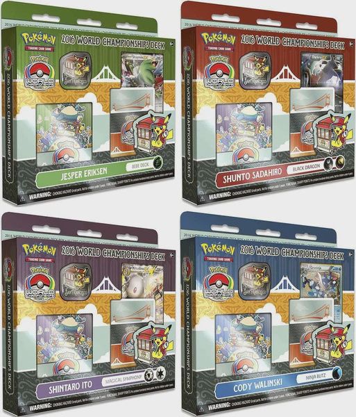 Pokemon 2016 World Championship Decks