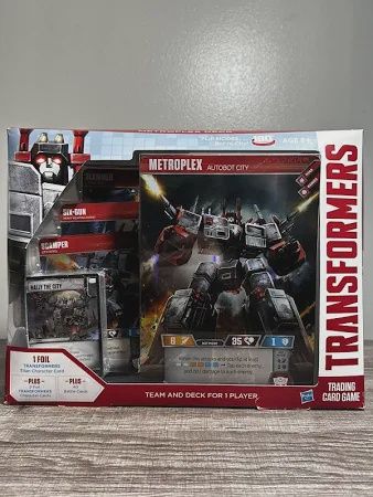 TRANSFORMERS TCG METROPLEX DECK