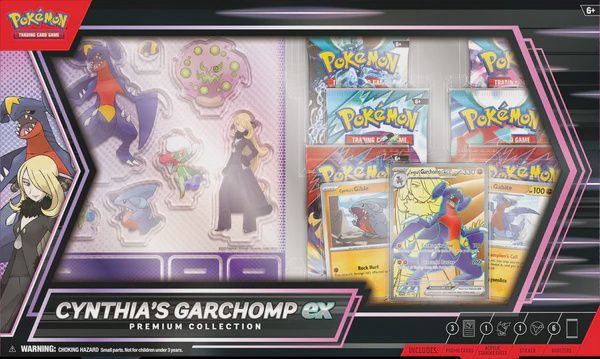 Pokemon Cynthia&#39;s Garchomp ex Premium Collection Box