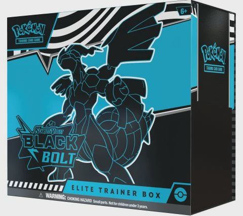 Pokemon ZSV10.5 Black Bolt Elite Trainer Box