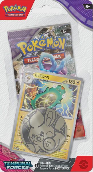 Pokemon SV5 Temporal Forces Checklane Blister