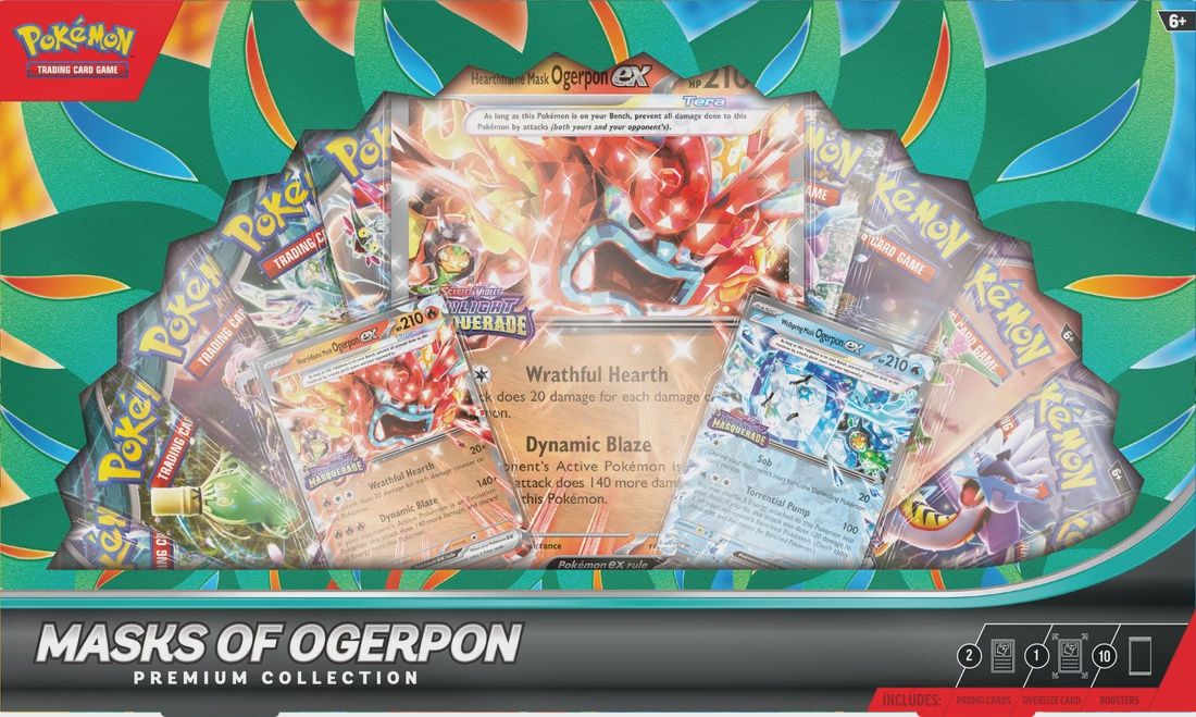 Pokemon Masks of Ogerpon Premium Collection Box