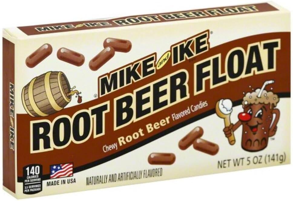 Just Born Mike and Ike Root Beer TB