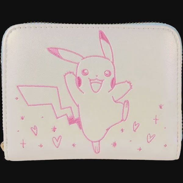 LOUNGEFLY POKEMON PIKACHU PINK WALLET