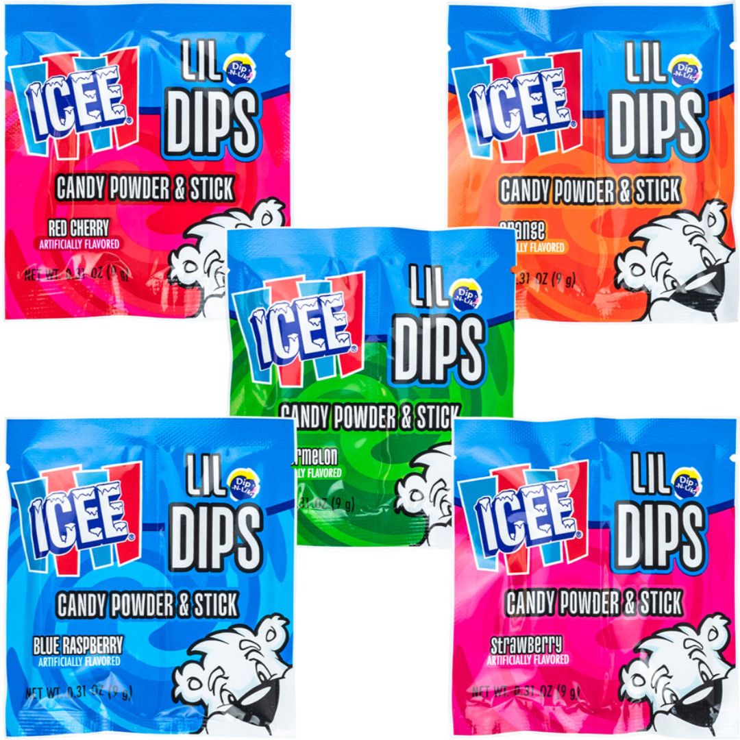 Koko&#39;s Icee Lil Dips Candy Powder With Stick Single Pack