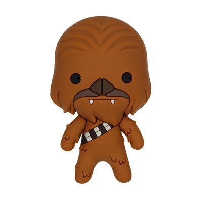Chewbacca 3D foam magnet