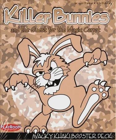 Killer Bunnies Wacky Khaki Booster Deck