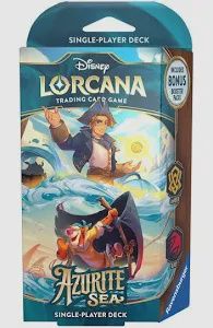 DISNEY LORCANA SET 6 AZURITE SEA STARTER DECK