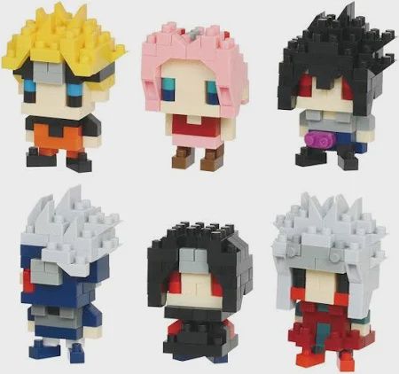 NANOBLOCK MININANO BUILDING BLOCKS, Design: Naruto Shippuden