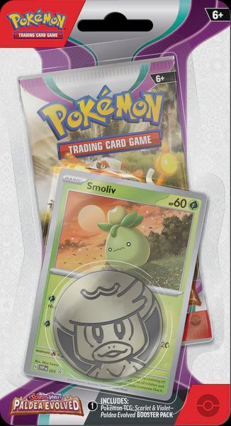 Pokemon SV2 Paldea Evolved Checklane Blister