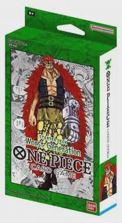 ONE PIECE CG ST02 STARTER DECK WORST GENERATION