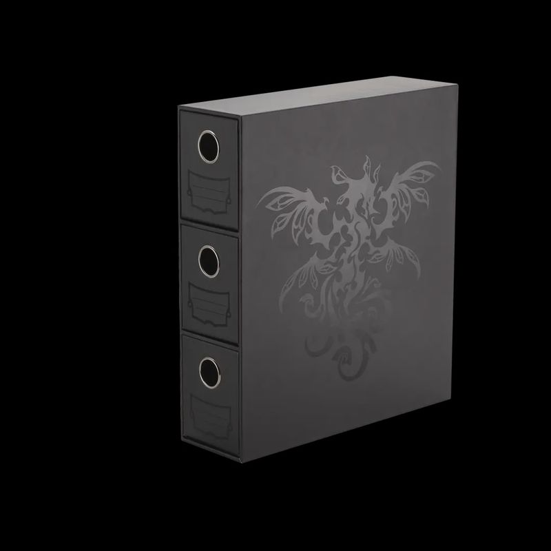 DRAGON SHIELD FORTRESS CARD DRAWERS BLACK