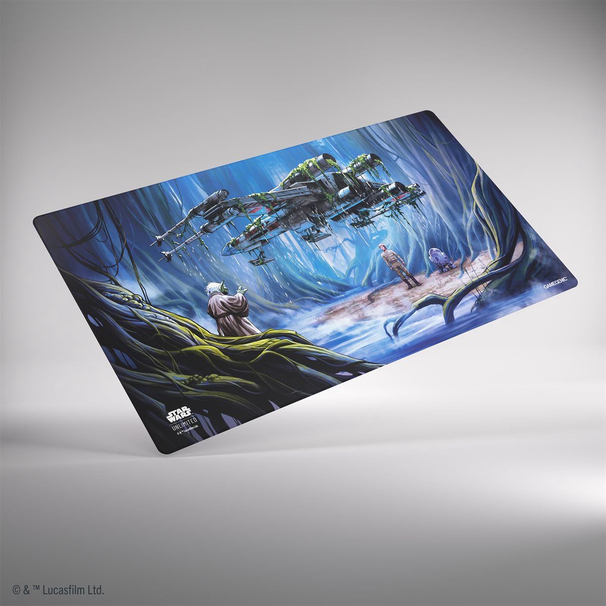 Playmat: Star Wars: Unlimited: Game Mat, Design: Legends of the Force - Dagobah