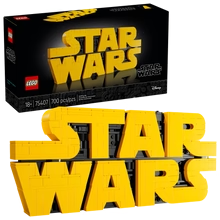 LEGO Star Wars Brick-Built Star Wars Logo Sign