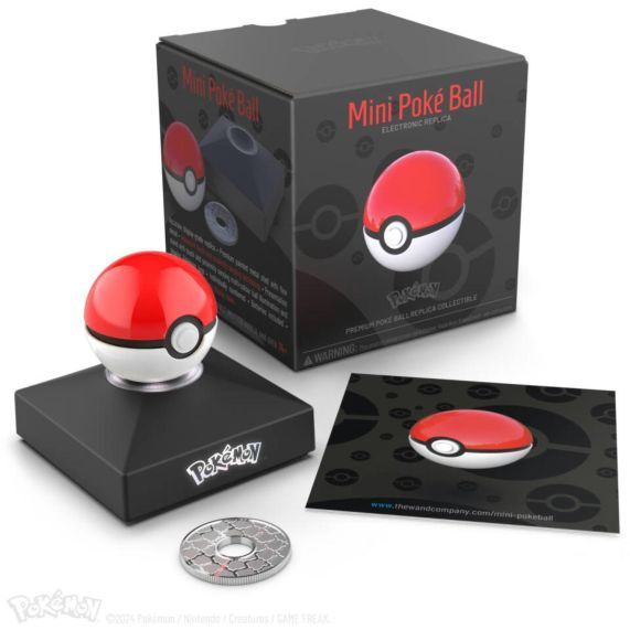 The Wand Company - Pokémon Die-Cast Mini Poké Ball Replica