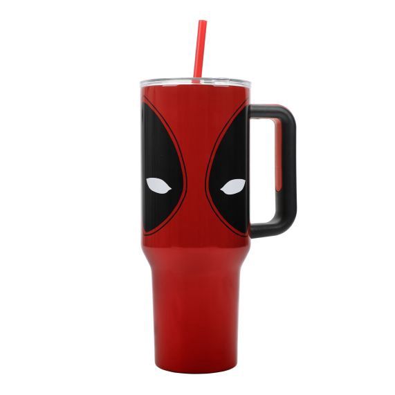 DEADPOOL - 40 Oz Stainless Steel Tumbler With Straw