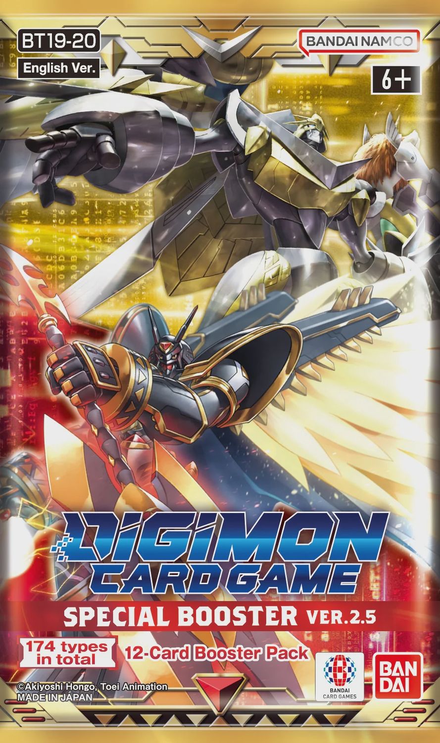 Digimon Card Game Special Booster Pack Ver.2.5 CG BT19-20