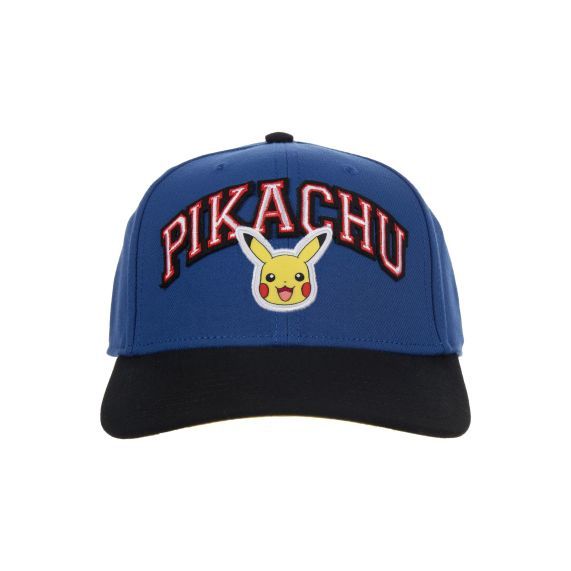 Pokémon Pikachu 025 Black Brim Snapback Hat